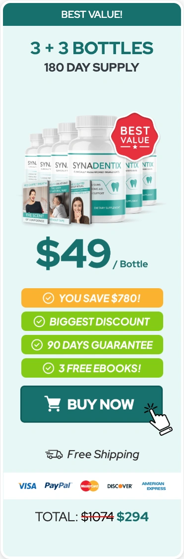 Synadentix order six bottles